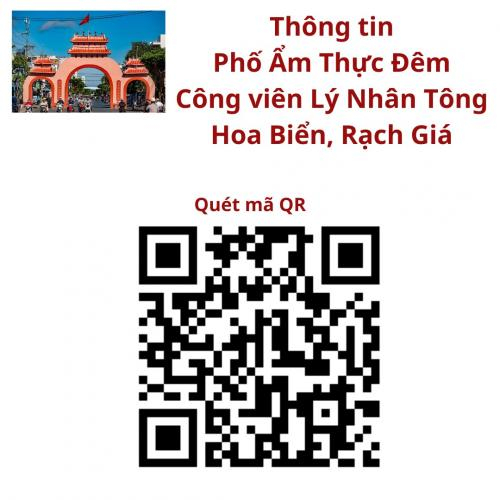 Thông tin về Phố Ẩm Thực Kiên Giang - Công viên Lý Nhân Tông - Khu 16ha Hoa Biển